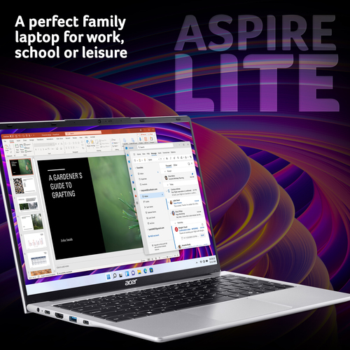 Acer Aspire Lite AL14-32P 14" Intel Core 3 N355, 8GB, 256GB Windows 11 Notebook