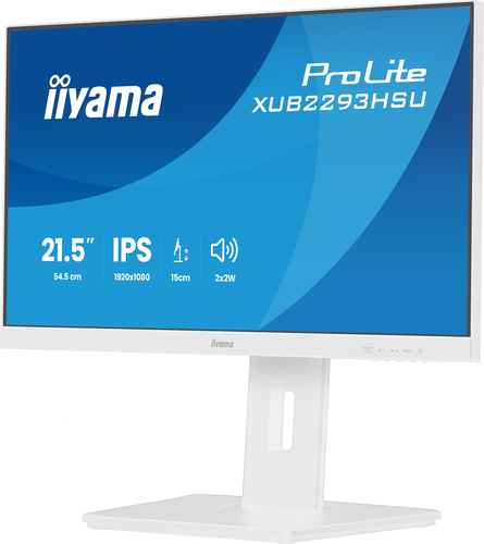 iiyama ProLite XUB2293HSU-W7 21.5" 1920 x 1080pixels Full HD LED Monitor White