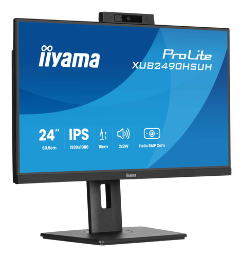 iiyama 24’’ IPS, 60.5 cm (23.8"), 1920 x 1080 pixels, Full HD, LED Monitor