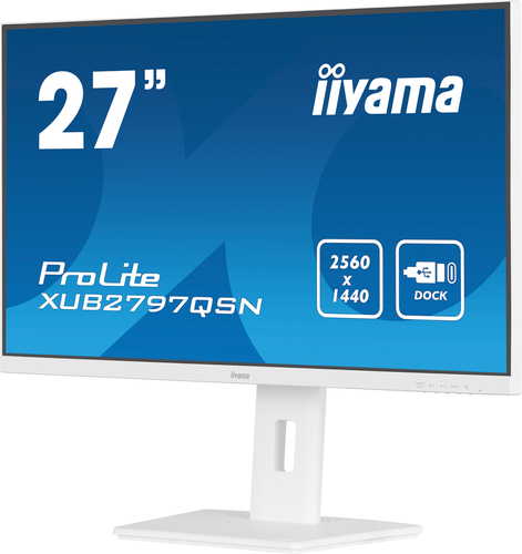 iiyama G-MASTER 27" 2560 x 1440 pixels Quad HD LED Monitor White