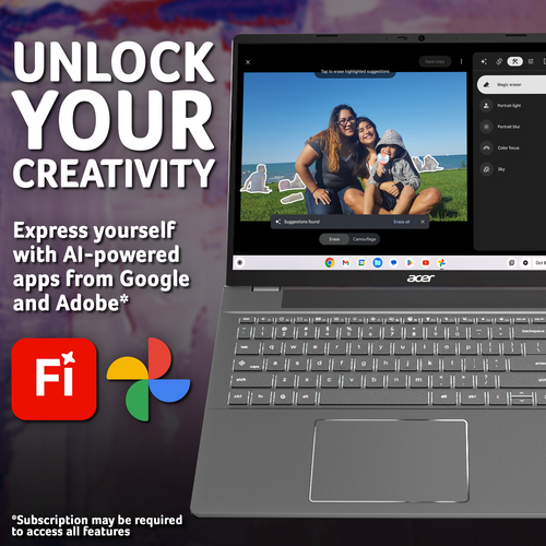 Acer Chromebook Plus 516 CB516-1H- Intel Core i5-1334U, 8GB, 256GB SSD