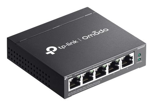 TP-Link Omada, 5-Port Gigabit with 4-Port PoE+, Managed Switch