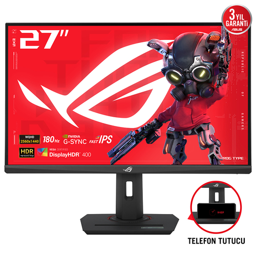 ASUS ROG Strix XG27ACS, 68.6 cm (27"), 2560 x 1440 pixels, Quad HD, LED Monitor