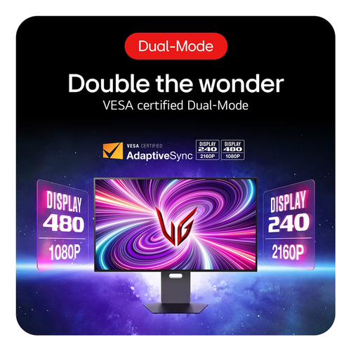 LG (32GS95UV-B.AEK) 81.3 cm (32"), 3840 x 2160 pixels, 4K Ultra HD, OLED Monitor