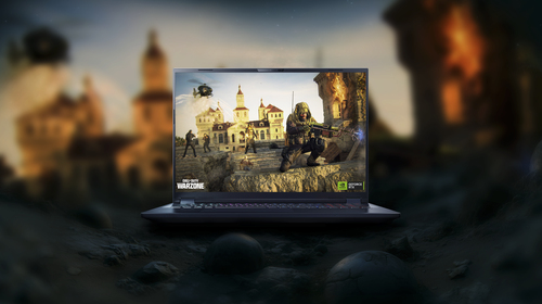 Acer Predator Helios Neo 18 angled side view highlighting performance ports