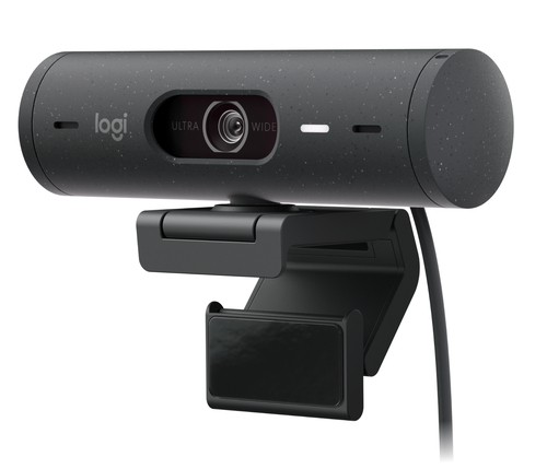 Logitech Brio 505 4MP USB Webcam – Full HD 1080p, 60fps,720p/1080p,Plug-and-Play