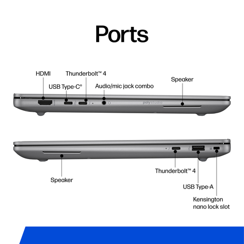 HP ZBook Ultra G1a AMD Ryzen AI Max PRO 14" 2880 x 1800 pixels 64GB - 1TB Silver