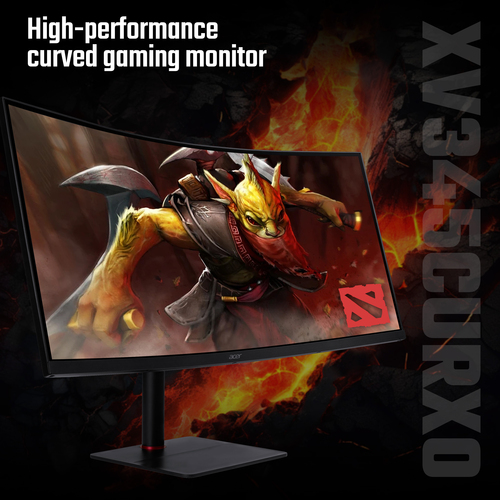 Acer Nitro XV5 Nitro XV345CURX0, 34" UltraWide QHD, Curved 1000R, Gaming Monitor