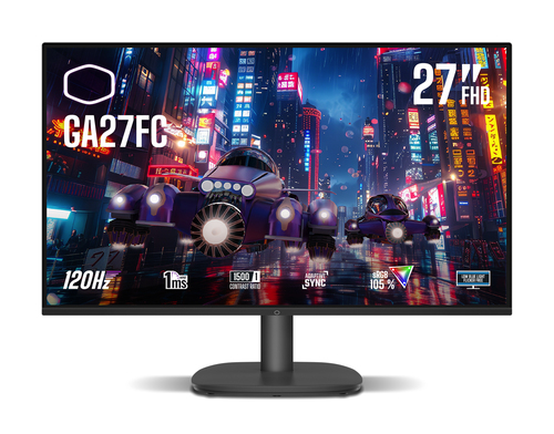 Cooler Master Gaming GA27FC, (27"), 1920 x 1080 pixels, Full HD, LCD Monitor