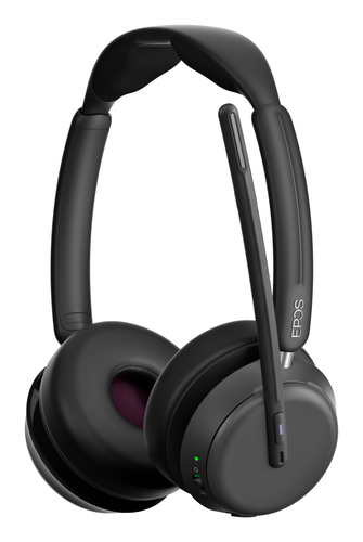 EPOS IMPACT 1060T, Double-side Bluetooth, Wireless, 20 - 20000 Hz, Headset/Headphones, Black