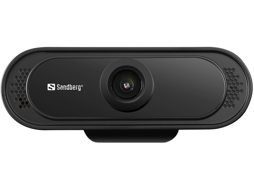 Sandberg USB Webcam 1080P Saver, 2MP, Full HD, 30fps, Plug & Play, Built-in Mic