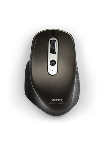 Port Designs (900716), Right-hand, RF Wireless + Bluetooth, Optical Mouse