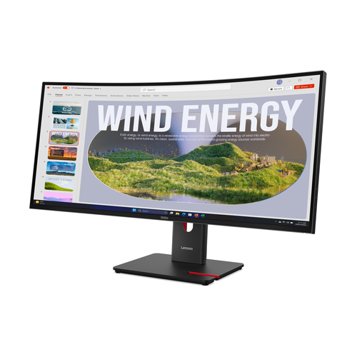 Lenovo ThinkVision T34WD-40 34 inch 3440x1440 curved monitor