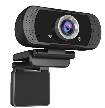 JLC Ocular 2MP Full HD 1080p USB 2.0 Webcam 25fps with Manual Focus – Black