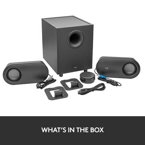 Logitech Z407, 2.1 channels, 40 W, 80 W, Wireless, Universal Computer speakers