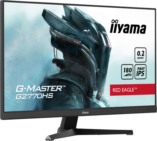 iiyama G-MASTER, Fast IPS G2770HS Red Eagle, (27"), FHD, LCD, Gaming Monitor