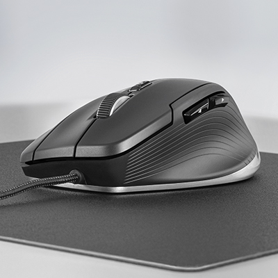 3Dconnexion CadMouse Compact, Right-hand, Optical, USB Type-A, Black