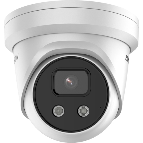 Hikvision DS-2CD2386G2-IU 8MP outdoor indoor dome IP security camera ceiling mounted front view