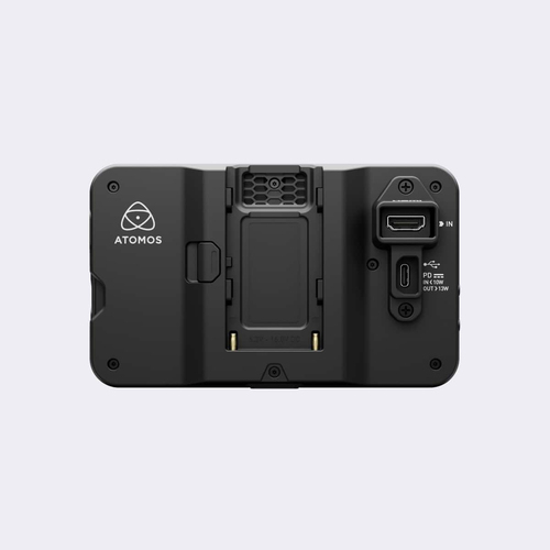 Atomos Shinobi GO connected to camera via HDMI