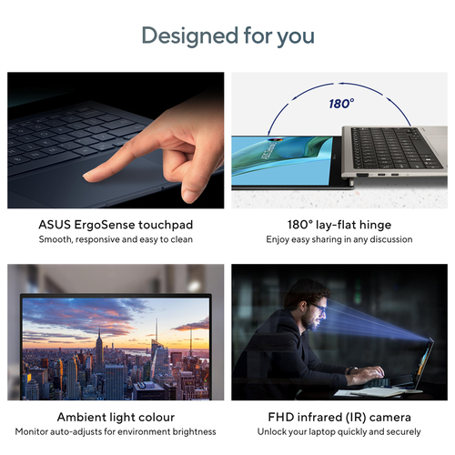 ASUS Zenbook S 13 OLED Intel Core Ultra 7, 13.3" 2880 x 1800 pixels 16 GB 1 TB, Windows 11 Home