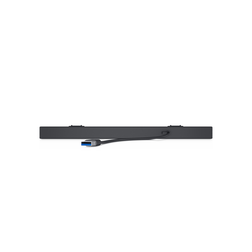 DELL Slim Soundbar Speaker- SB521A, 3.6 W, 3.6 W, Black, Wired, 298 mm, 18 mm
