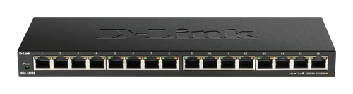D-Link (DGS-1016S/B), 16-Port Gigabit Ethernet Unmanaged Switch
