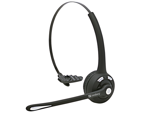 Sandberg Wireless Office Headset (126-23), Wireless, Headphones Black