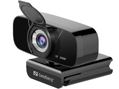 Sandberg USB Chat Webcam 1080P HD, 2MP, Full HD, 30fps, H.264, Plug & Play