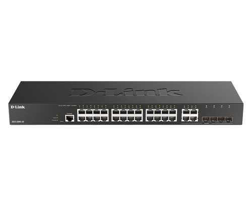 D-Link (DGS-2000-28), L2/L3, Gigabit Ethernet, Managed Switch