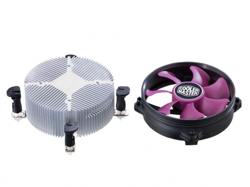 Cooler Master X Dream i117, Cooler, 9.5 cm, 1800 RPM, Aluminium, Violet