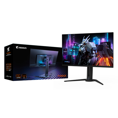 GIGABYTE AORUS (FO32U2 EK), 32” OLED Gaming Monitor - 4K Ultra HD, OLED, Black