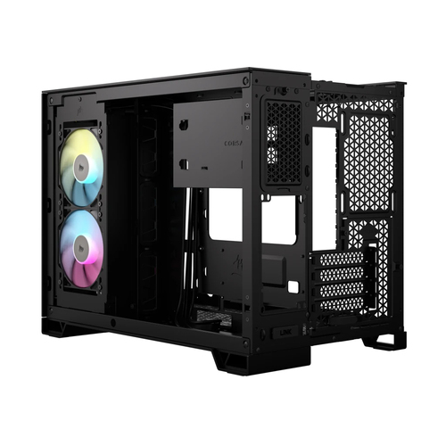 Corsair 2500X RGB, Black, ATX, Mid Tower, PC Case