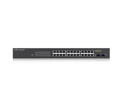 Zyxel (GS190024HPV2-GB0101F), Gigabit Ethernet, Managed Network Switch