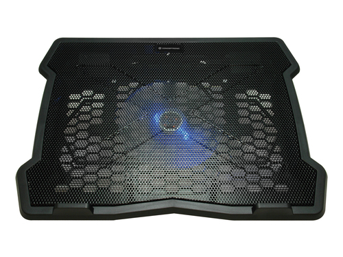 Conceptronic THANA05B 15.6" USB Laptop Cooling Pad Black & Blue Single Fan