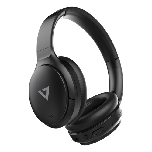 V7 HB800ANC, Wireless, 20 - 20000 Hz, Headset/Headphones, Black