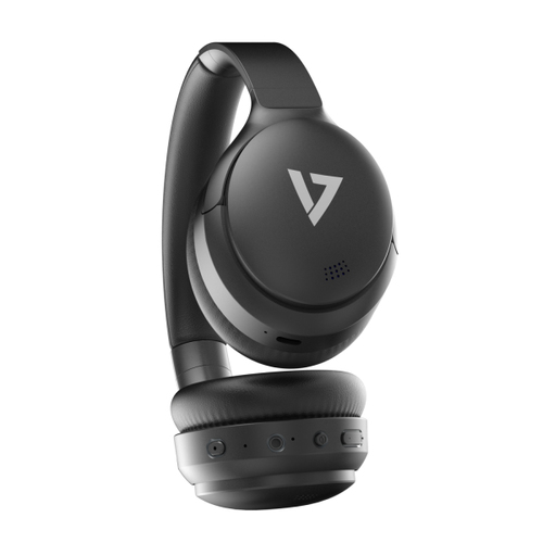 V7 HB800ANC, Wireless, 20 - 20000 Hz, Headset/Headphones, Black