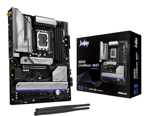 ASRock B860 LiveMixer WiFi ATX LGA1851 Motherboard