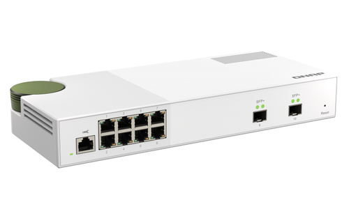 QNAP (QSW-M2108-2S), L2, 2.5G Ethernet, Managed Switch