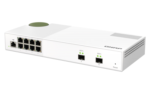 QNAP (QSW-M2108-2S), L2, 2.5G Ethernet, Managed Switch