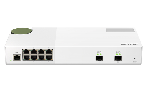 QNAP (QSW-M2108-2S), L2, 2.5G Ethernet, Managed Switch
