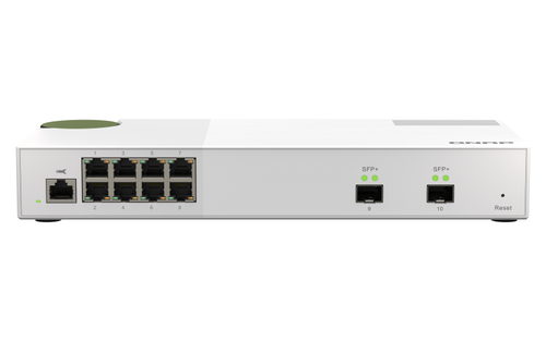 QNAP (QSW-M2108-2S), L2, 2.5G Ethernet, Managed Switch