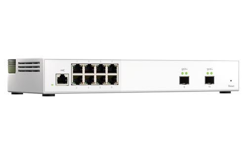 QNAP (QSW-M2108-2S), L2, 2.5G Ethernet, Managed Switch