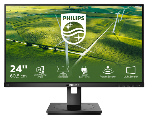 Philips 242B1G/00, 60.5 cm (23.8"), 1920 x 1080 pixels, Full HD, LED Monitor