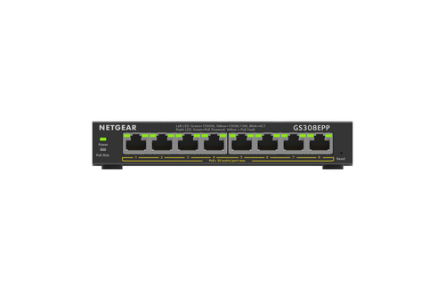 NETGEAR (GS308EPP-100UKS), L2/L3, Gigabit PoE, Managed Switch