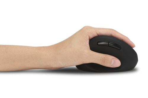 Kensington (K79810WW) Left-Handed Ergo Wireless Mouse, RF, 1600 DPI, Black