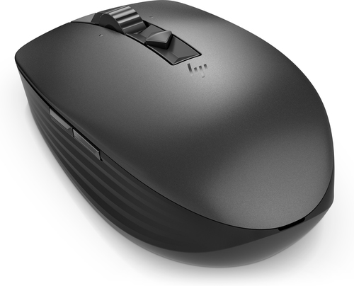 HP 635 Multi-Device Wireless Mouse, Ambidextrous, RF+ Bluetooth, 1200 DPI, Black