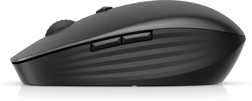 HP 635 Multi-Device Wireless Mouse, Ambidextrous, RF+ Bluetooth, 1200 DPI, Black