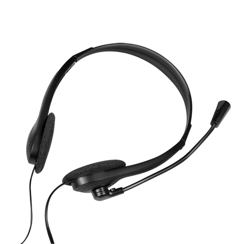 LogiLink HS0052, Wired,  20 - 20000 Hz, Headset/Headphones, Black