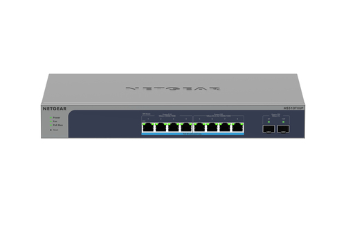 NETGEAR, 8-Port Multi-Gigabit/10G Ethernet Ultra60 PoE++, Smart Managed Switch