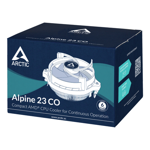 ARCTIC Alpine 23 CO - Compact AMD CPU-Cooler for continuous operation, Air cooler